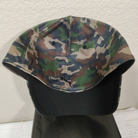 Puma Stretch Fit Adult Camo Hat -U - Picture 3 of 3